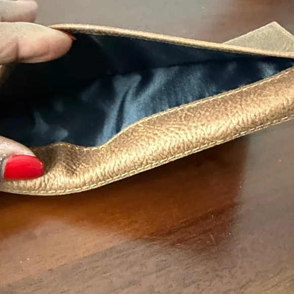 Justin Men’s Jr Rodeo Brown Tan Wallet with Embellishments concho Size slim - Picture 4 of 6